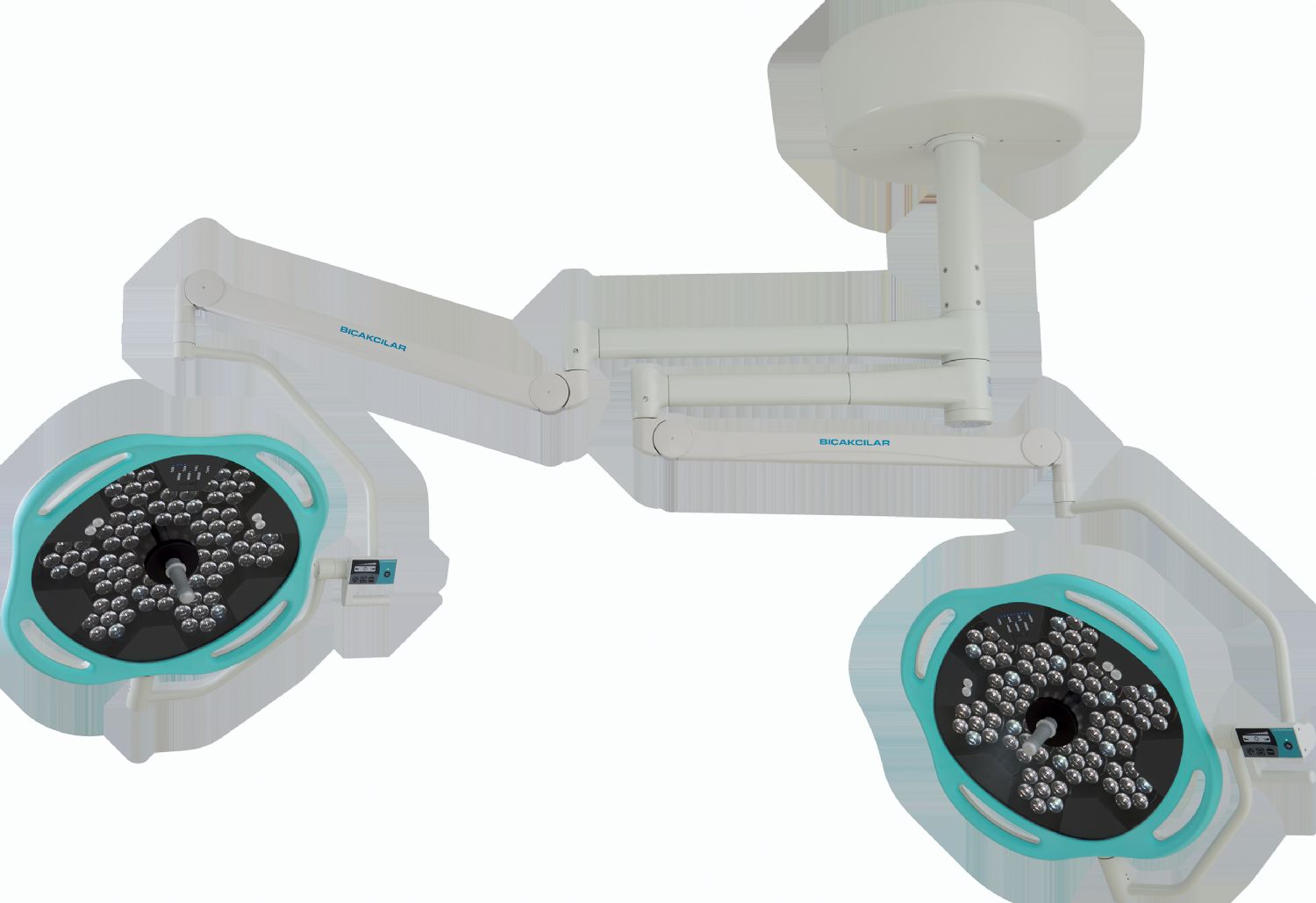 Luxline 2160 / 2170 LED Ameliyat Lambalar (Turkuaz/Siyah)