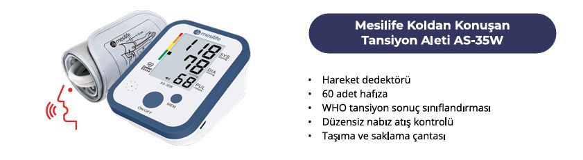 Otomatik Koldan ler Dijital Tansiyon Aleti AS-35W