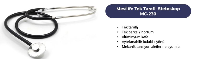 Tek Tarafl Stetoskop MC-230 