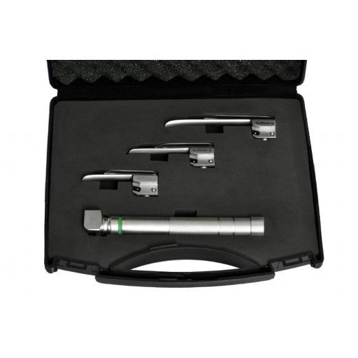 Mega Light Fiber Optik Laringoskop Set Mil. 00,0,1 LOFNER Laringoskop Setleri
