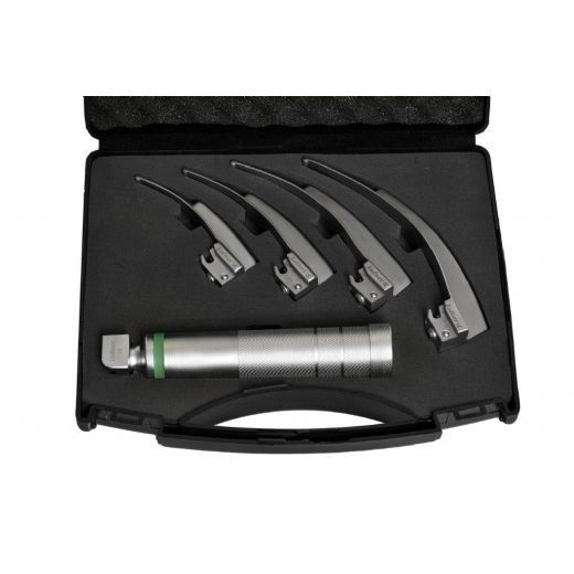 Mega Light Fiber Optik Laringoskop Set Mach. 1,2,3,4 LOFNER Laringoskop Setleri